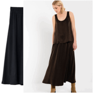 CUPRO VISCOSE SKIRTS