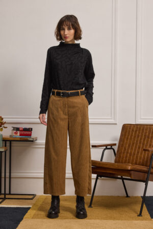 CARAMEL CORDUROY PANTS