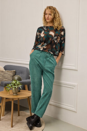 PETROL CORDUROY PANTS