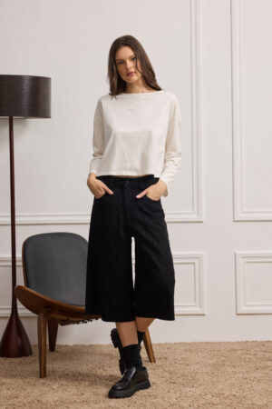 COTTON BERMUDA PANTS